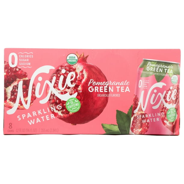 Nixie Sparkling Water Pomegranate, 12 Fl Oz