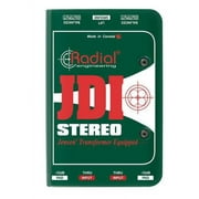 Radial JDI Stereo Premium Passive DI - DI Box