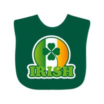 Inktastic St Patricks Day Cute Irish Gift Boys or Girls Baby Bib
