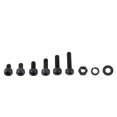 thumbnail image 2 of Garosa 300pcs M3 Black Alloy Steel Hex Socket Screws Bolt With Hex Nuts Washers Assortment, Repair Tool Accessory, Nuts, 2 of 6