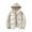 Beige, variant on Men's Winter Two Padded Jacket Warm Padded Jacket