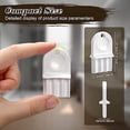 thumbnail image 3 of Tissue Dispenser Keys, Toilet Paper Dispenser Keys Compatible for Pacific Tissue and Toilet Paper Dispensers B, 3 of 5