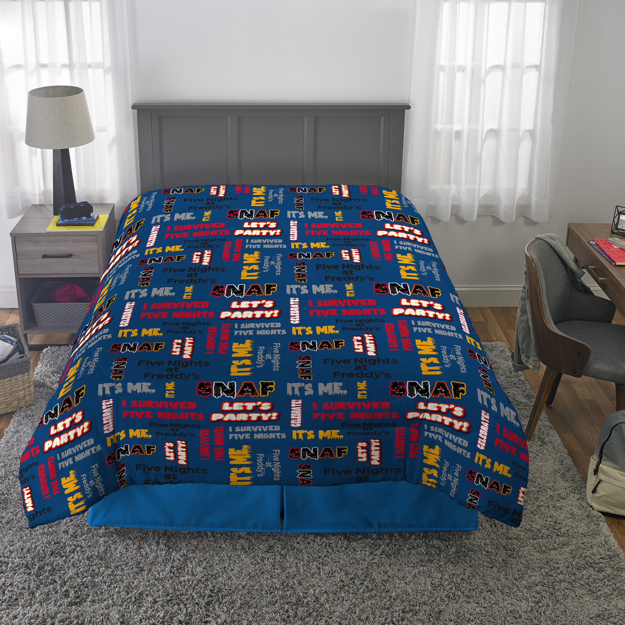 Five Nights At Freddy S Kids Bed In A Bag Bedding Set Pizza
