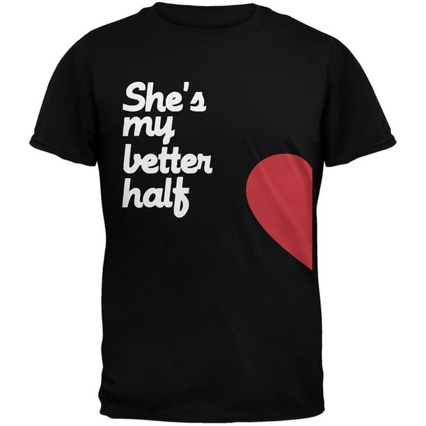 Old Glory She S My Better Half Black Adult T Shirt Large Walmart Com Walmart Com Old Glory She S My Better Half Black Adult T Shirt Large Walmart Com Walmart Com