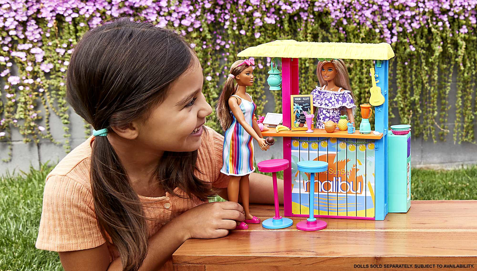 Barbie Loves The Ocean Beach Shack Doll Playset with 18+ Accessories, Made From Recycled Plastics - image 2 of 6