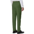 thumbnail image 3 of INSPIRE CHIC Men's Dress Business Pants Classic Fit Flat Front Suit Trousers, 3 of 6