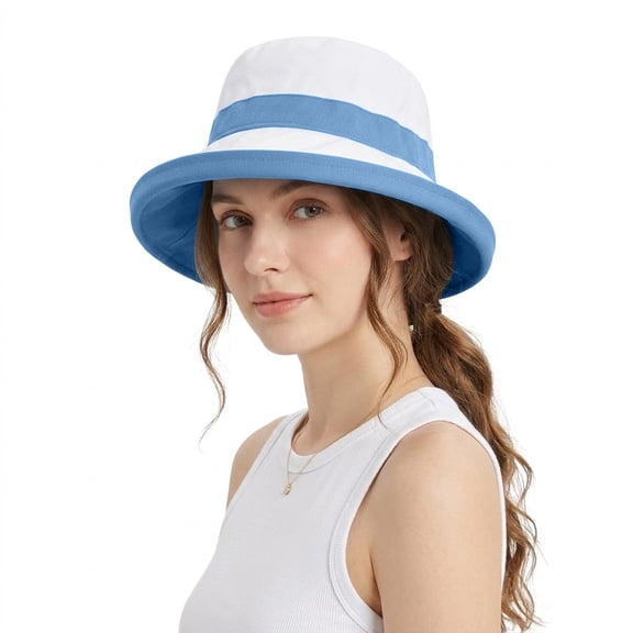 sun blocker women's sun hat upf 50 bucket cap packable outdoor travel hat