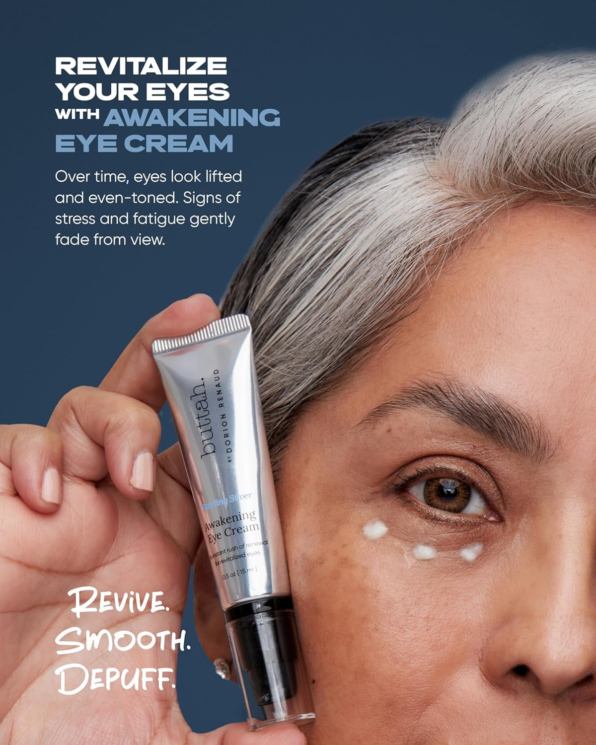 Buttah Skin Awakening Eye Cream for Dark Circles and Puffiness - Anti Aging Eye Care Cream