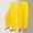 Yellow, variant on Kiplyki Wholesale Womens Elastic Loose Casual Soft Yoga Sports Dance Harem Pants
