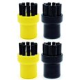 thumbnail image 1 of Juego de Cepillos Redondos [4 Piezas] Adecuado para Accesorios de Limpiadores de Vapor para Cepillo Redondo para Cepillo para Lechada para, 1 of 7