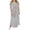 Gray-Summer Dresses for Women, variant on Summer Maxi Dresses for Women Short Sleeve V Neck Tshirt Dress Fashion Solid Color Long Dress Beach Vacation Sundress with Pockets