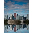 thumbnail image 3 of Carson, Brian 15x18 Black Modern Framed Museum Art Print Titled - Toronto Skyline Reflection, 3 of 5