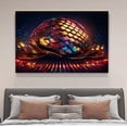 thumbnail image 4 of Futuristic Style A Huge Glowing Tortoise Canvas Poster Bedroom Decor Sports Landscape Office Room Decor Gift,Frame-style,16x24inch(40x60cm), 4 of 8