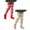 B 1PCS & Grey 1PCS, variant on XEGLSBU 2 Pack Christmas Stocking Stuffers for Teens Women Casual Christmas Deer Knit over Knee Socks Stockings One Size
