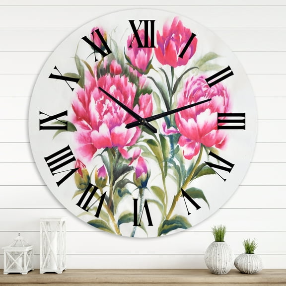 Designart 1 in Quartz Traditional Wall Clock