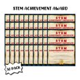 thumbnail image 2 of STEM Certificate of Outstanding Achievement 50pk 8.5x11 Science Fair Technology Engineering Mathematics End of Year Award Students, 2 of 5