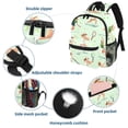 thumbnail image 3 of Tennis Airport Backpack Preppy Cute Mini Shoulder School Backpack Lightweight with Adjustable Shoulder Strap Large Capacity Printed Design, 3 of 6