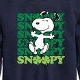 thumbnail image 3 of Snoopy Clover Dance - Toddler And Youth Crewneck Fleece Sweatshirt, 3 of 6
