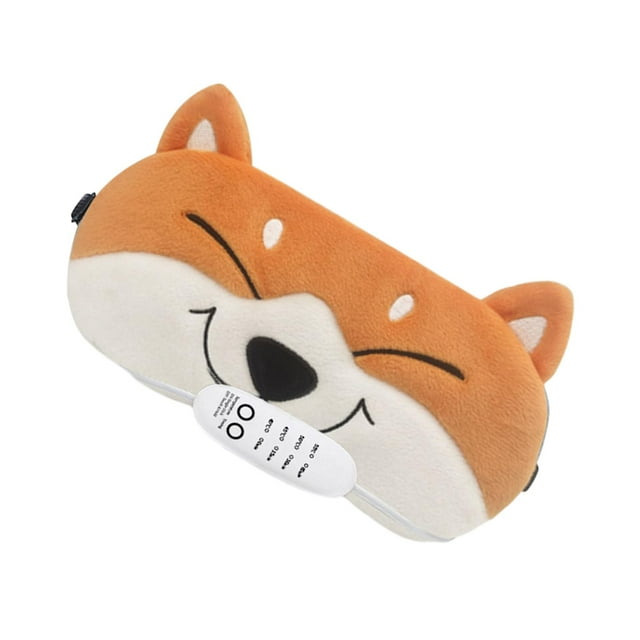 Mascarilla para ojos eléctrica con calefacción, mascarilla para ojos con correa elástica, temperatura de 40/45/50/55 degreeC, regalos de Navidad, pausa para , Perro aromático Sunnimix Funda para dormir