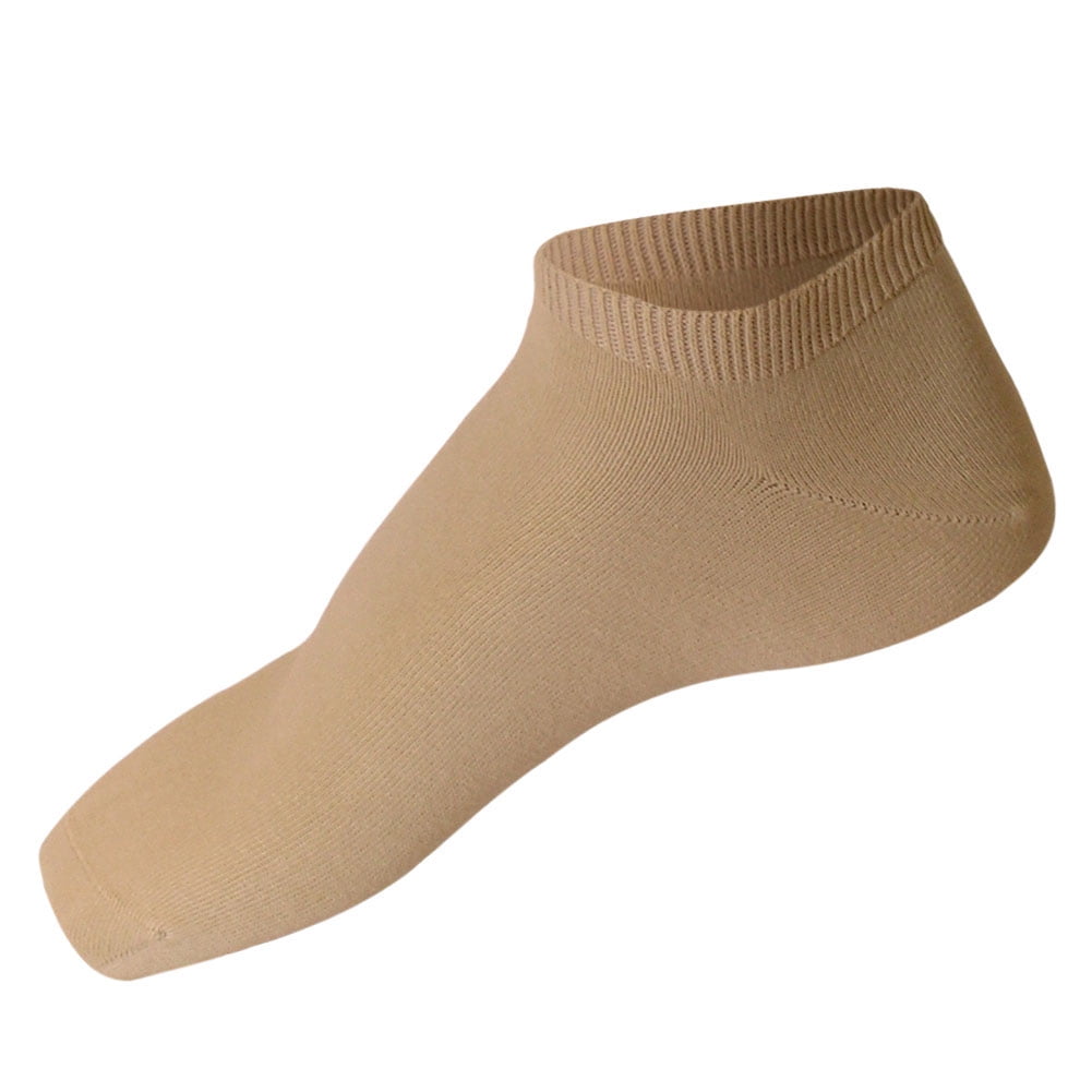 80 Cotton Men's Thin No Show Socks 2 Pairs In One Pack Low Cut All