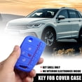 thumbnail image 2 of Unique Bargains 2 Pcs Étui de Protection en Silicone Bleu Mer 4 Boutons pour Télécommande VW Tiguan, 2 of 7