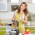 thumbnail image 4 of Blender Professional Countertop Blender, 1800W High Speed Smoothie Blender for Shakes and Smoothies, commercial blender with Timer, 68OZ BPA-Free Tri, 4 of 6