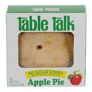 Table Talk Pies, Apple Pie, 4 oz(114g), No Sugar, Cardboard Box