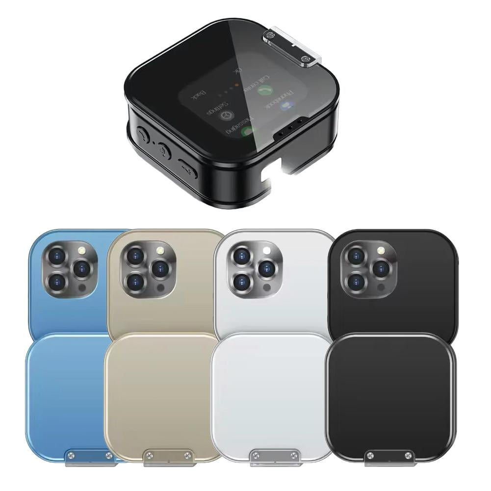 Mini Touch Screen Phone with Flip Folding Design, Dual SIM Card & 4 Colors Available