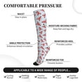 thumbnail image 5 of Compression Socks for Women and Men - Cartoon Lobsters 1 Compression Socks Circulation for Workout, 5 of 8