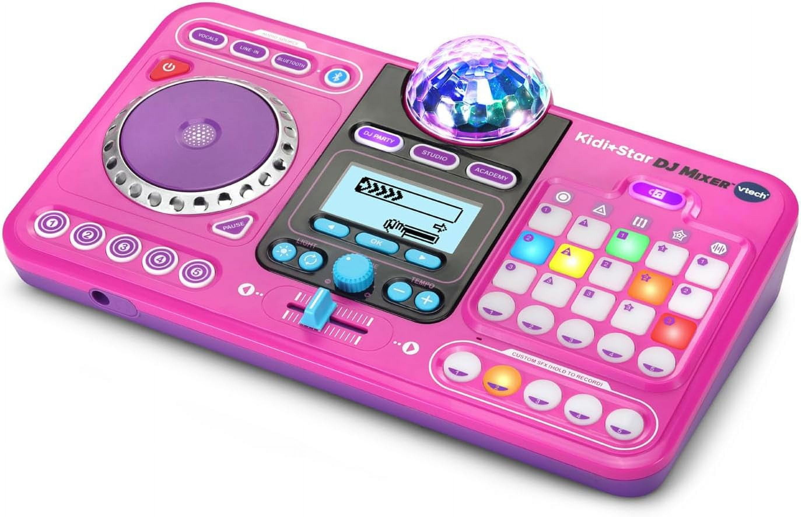 Kidi Star DJ Mixer, Pink - Walmart.com