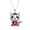 Red, variant on Valentine Day Gifts for Women, Sterling Silver Cat Necklace Cute Kitten Necklace Lovely Animal Jewelry Gifts for Mother Daughter Niece Girlfriend