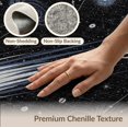 thumbnail image 6 of ODIKA 6'x9' Washable Area Rug Meteorite Starry Field Constellation Grid Uranus Themed Galaxy Flowing Dynamic for Family Room, Living Room, Master Bedroom, Non-Slip, Easy Care, 6 of 7