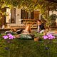 thumbnail image 4 of Luces solares LED de 7 cabezales para jardín de rosas | Iluminación decorativa impermeable de plástico para caminos de jardín | Lámpara solar de flores de bajo consumo con encendido y apagado, 4 of 6