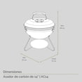 thumbnail image 5 of Asador de carbón portátil de 14, 5 of 5