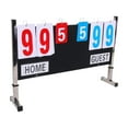 thumbnail image 1 of Colaxi Multi Sports Scoreboard Tabletop Score Manual Score Flip Cards Portable Flip Number Score Board for Games Competition 4 Digit, 1 of 8