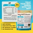 thumbnail image 5 of Brutus Bone Broth Biscuits for Dogs - Protein-Rich Dog Treats with Bone Broth and Real Beef - All Natural and Tasty - 8oz, Pack of 1, Beef Flavor, 5 of 7