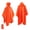 Orange, variant on Hooded Rain Poncho Waterproof Raincoat for Men Women Adults,Waterproof Lightweight Unisex Raincoat for Hiking Camping Emergency