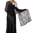 thumbnail image 1 of Flower Lace Scarf Dress Cheongsam Dinner Shawl, 1 of 10