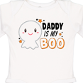 thumbnail image 4 of Inktastic Daddy is my Boo with Cute Ghost Boys or Girls Long Sleeve Baby Bodysuit, 4 of 5