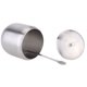 thumbnail image 4 of Lata de condimento Tambor de acero inoxidable en forma de ampollas de condimento Pot azúcar café puede envase con la herramienta de la cocina de cuchara Eccomum Lata de condimento, 4 of 7