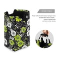 thumbnail image 3 of Yayeee Freestanding Laundry Hamper with Handle Collapsible Large Storage Basket for Clothes, White Flower Pattern, 3 of 7
