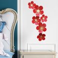 thumbnail image 4 of Visland 1Set Paper Flowers DIY Artificial Red Floral Wall Art Paper Flower Decoration for Wedding, 4 of 7