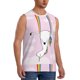 thumbnail image 2 of Fotbe Aerial Yoga for Unicorn Men's Camiseta sin Mangas Estampada para Hombres, Playera Casual para Gimnasio, Entrenamiento, Playa-Medium, 2 of 7