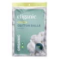 thumbnail image 1 of Cliganic Organic Super Jumbo Cotton Balls, Almohadillas de Algodón, 200 Uds, 1 of 6