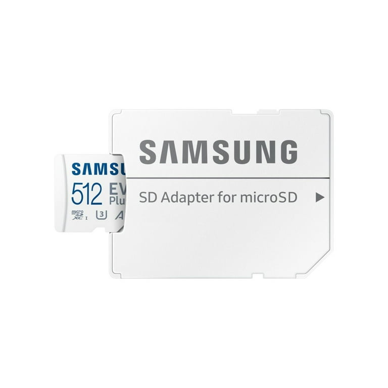 Samsung EVO Plus 512 GB Class 10/UHS-I (U3) V30 microSDXC, 1