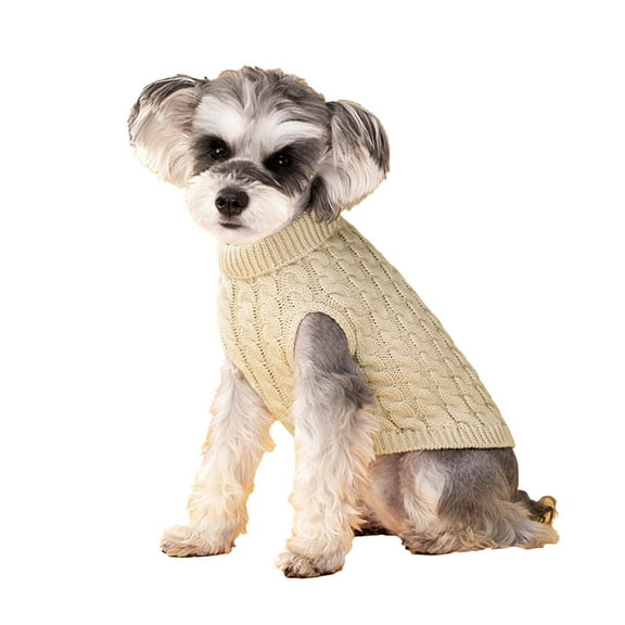 GASTROPOD Dog Sweater,Luxurious Gold Thread Accents Dog Clothes,Great for Any Occasion Puppy Clothes,XS