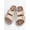 Leopard Print, variant on Women's Glitter Rhinestone Double Buckle Slides - Leopard Print Insole Cork Wedge Sandals, Comfortable Casual Suede Mules for Indoor & Outdoor Wear, Leopard Print