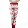 thumbnail image 2 of Leggings Navideños Para Mujeres Pantalones de Yoga Niñas Flacas Navidad Jingle Bell Impreso Cintura Alta Pantalones Elásticos Odeerbi ODB209690, 2 of 5
