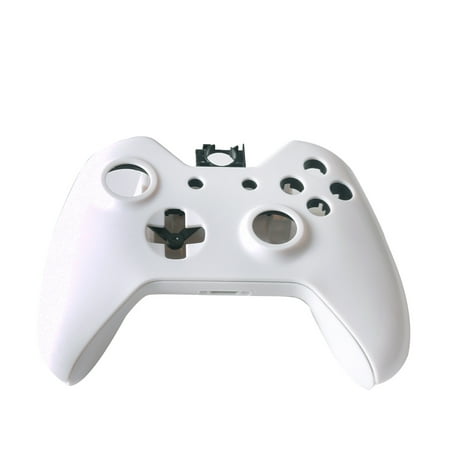 White Full Housing Shell Case for Xbox One Games Replacement Cover with Buttons and Screws for Custom xbox one Wired Wireless Controller-White