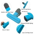 thumbnail image 3 of Clips grandes para bolsas de papas fritas - Tamaños surtidos Clips para bolsas de alimentos Empuñadura de plástico resistente Fokelyi WMZL-1160-2, 3 of 5